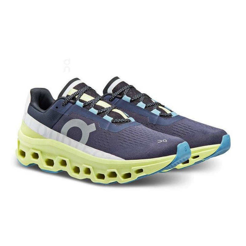 Zapatillas Running On Cloud Cloudmonster Hombre Purple / Green | UY_ON9001