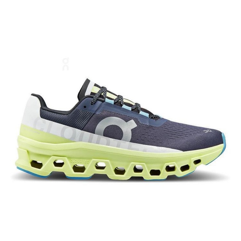 Zapatillas Running On Cloud Cloudmonster Hombre Purple / Green | UY_ON9001