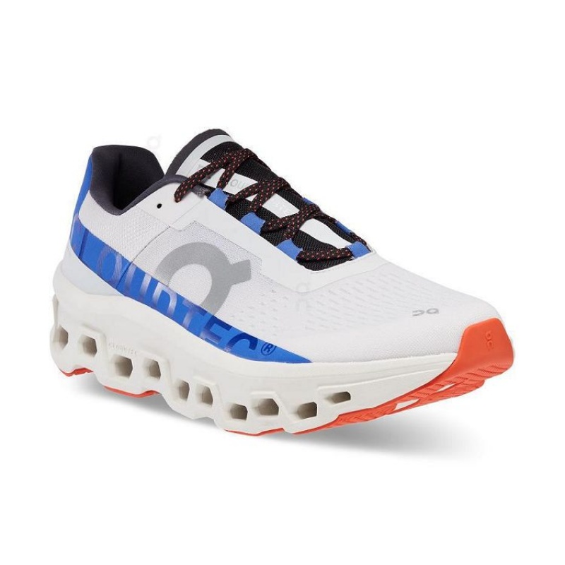 Zapatillas Running On Cloud Cloudmonster Hombre White / Blue | UY_ON8139