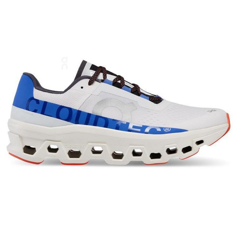 Zapatillas Running On Cloud Cloudmonster Hombre White / Blue | UY_ON8139