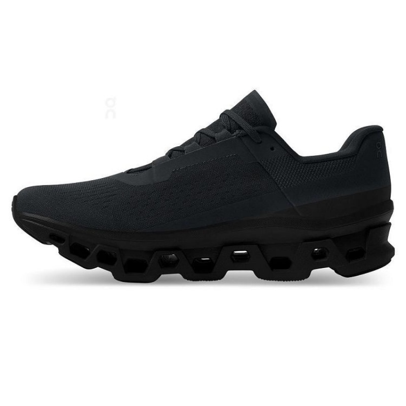 Zapatillas Running On Cloud Cloudmonster Hombre Black | UY_ON8650