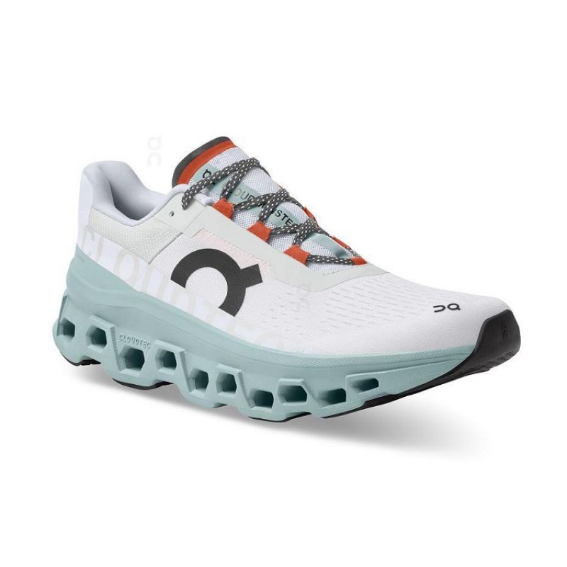 Zapatillas Running On Cloud Cloudmonster Hombre White / Blue | UY_ON8365