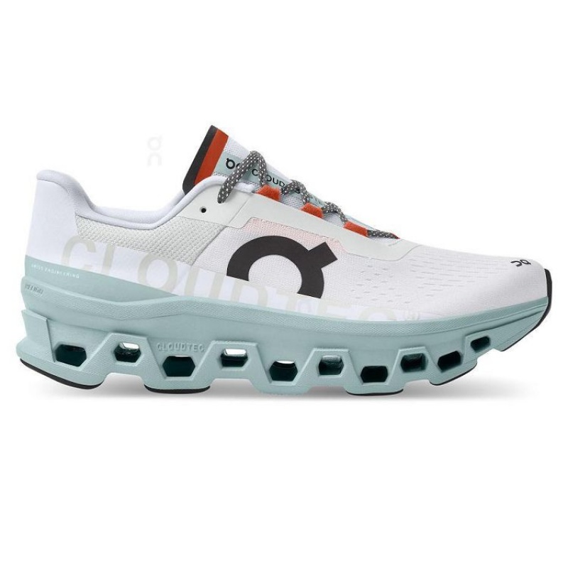 Zapatillas Running On Cloud Cloudmonster Hombre White / Blue | UY_ON8365