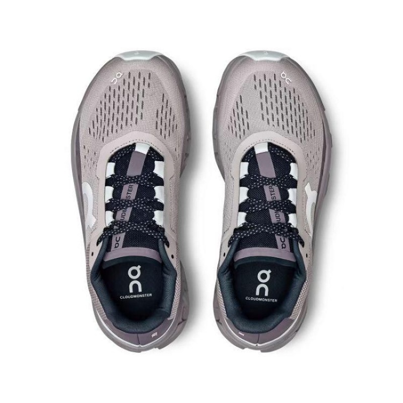 Zapatillas Running On Cloud Cloudmonster Mujer Grey | UY_ON8935