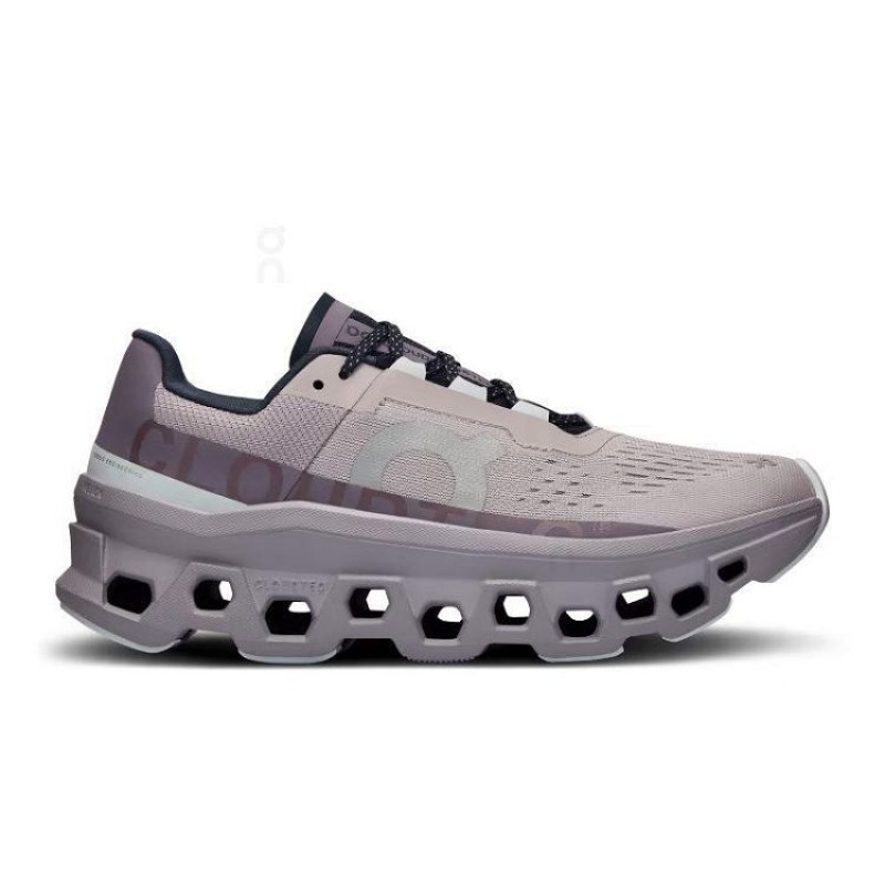 Zapatillas Running On Cloud Cloudmonster Mujer Grey | UY_ON8935