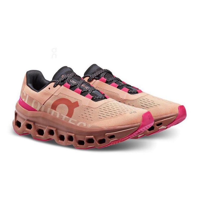 Zapatillas Running On Cloud Cloudmonster Mujer Rose | UY_ON8224