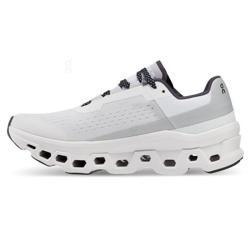 Zapatillas Running On Cloud Cloudmonster Mujer White | UY_ON9079