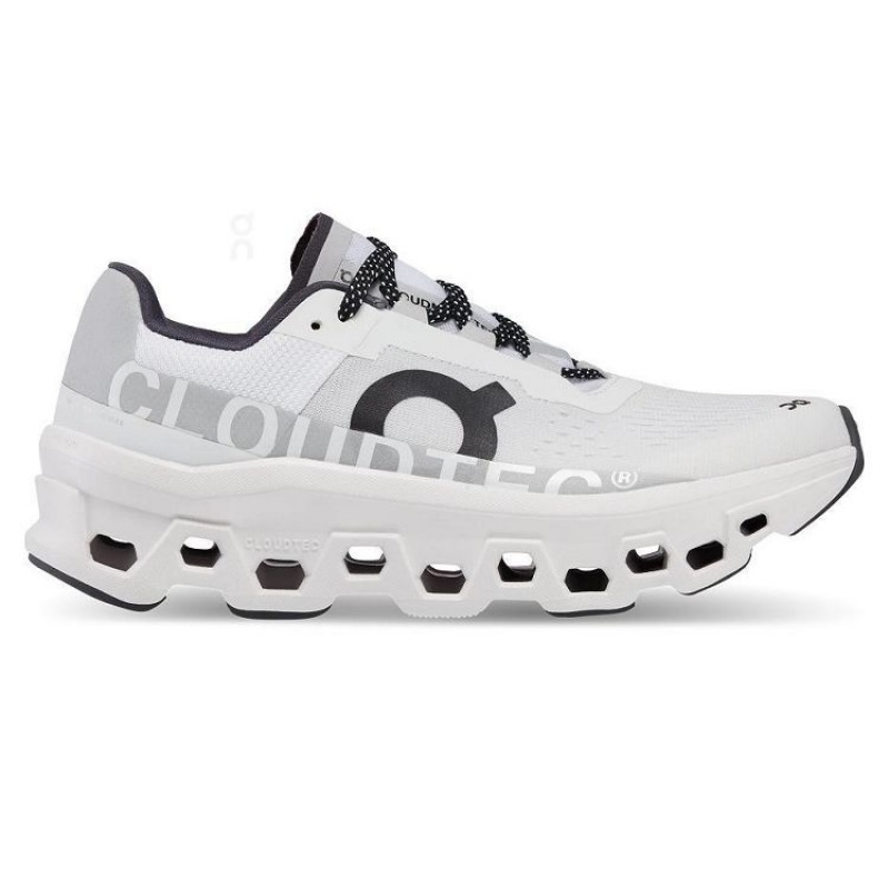 Zapatillas Running On Cloud Cloudmonster Mujer White | UY_ON9079