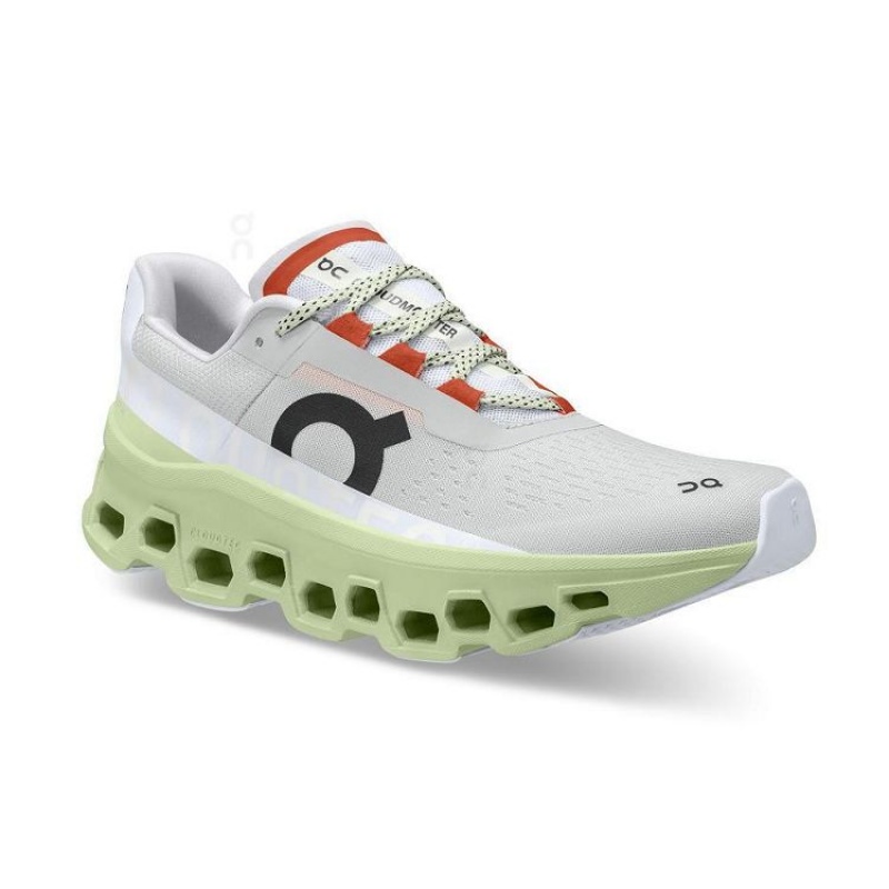 Zapatillas Running On Cloud Cloudmonster Mujer Grey / Green | UY_ON8374