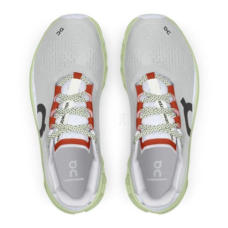 Zapatillas Running On Cloud Cloudmonster Mujer Grey / Green | UY_ON8374