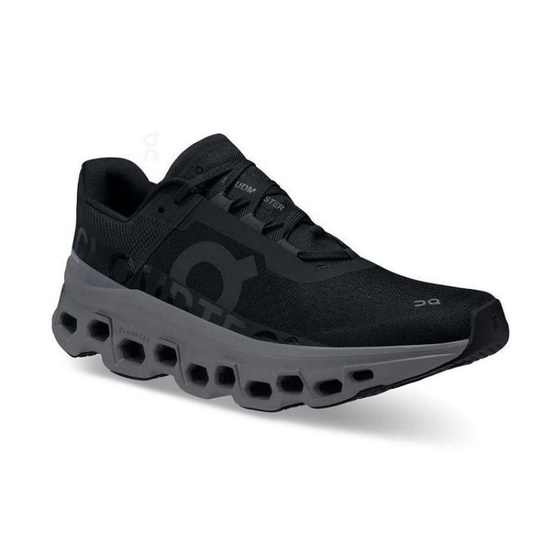 Zapatillas Running On Cloud Cloudmonster Mujer Black | UY_ON9132