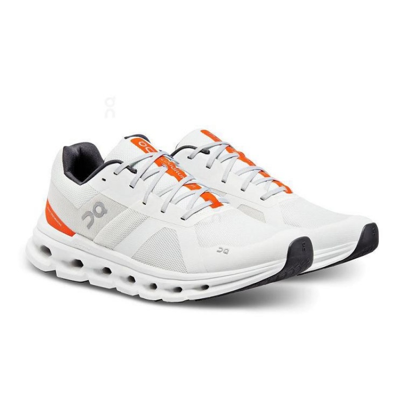 Zapatillas Running On Cloud Cloudrunner Hombre White | UY_ON8244