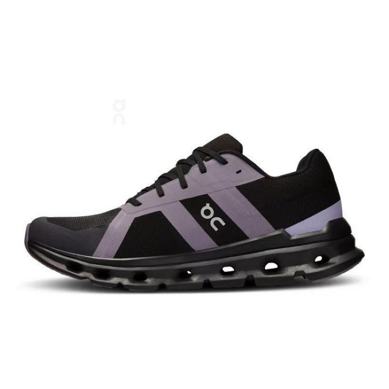 Zapatillas Running On Cloud Cloudrunner Hombre Black / Purple | UY_ON8629