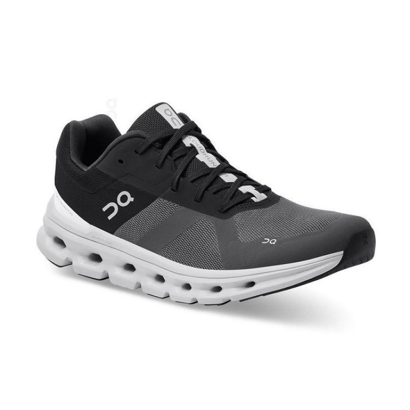 Zapatillas Running On Cloud Cloudrunner Hombre Black / White | UY_ON8411