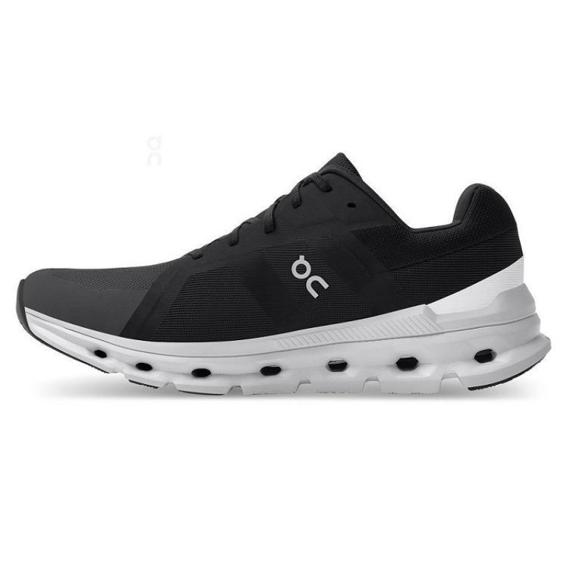 Zapatillas Running On Cloud Cloudrunner Hombre Black / White | UY_ON8411