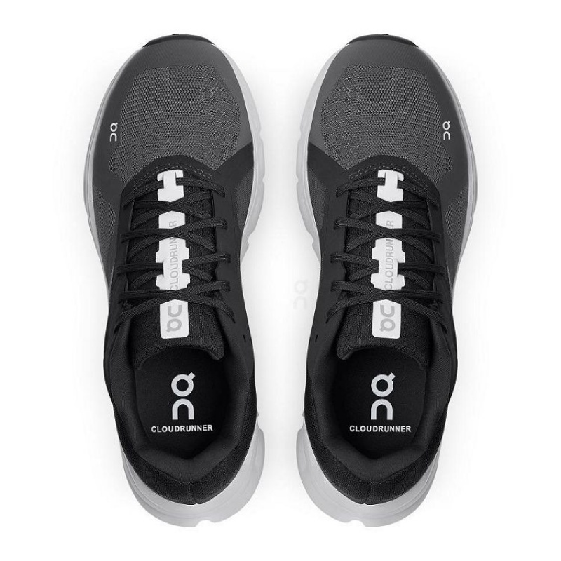 Zapatillas Running On Cloud Cloudrunner Hombre Black / White | UY_ON8411