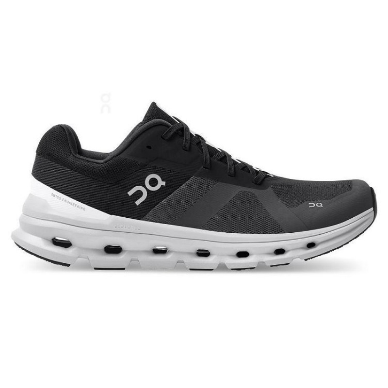 Zapatillas Running On Cloud Cloudrunner Hombre Black / White | UY_ON8411