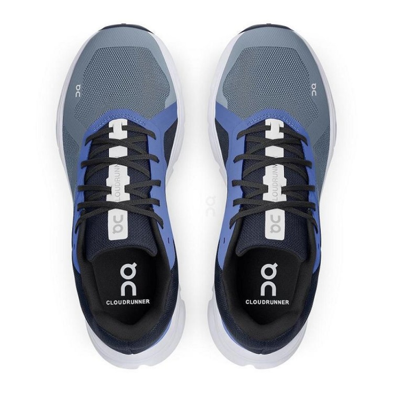 Zapatillas Running On Cloud Cloudrunner Hombre Blue / Grey | UY_ON8679