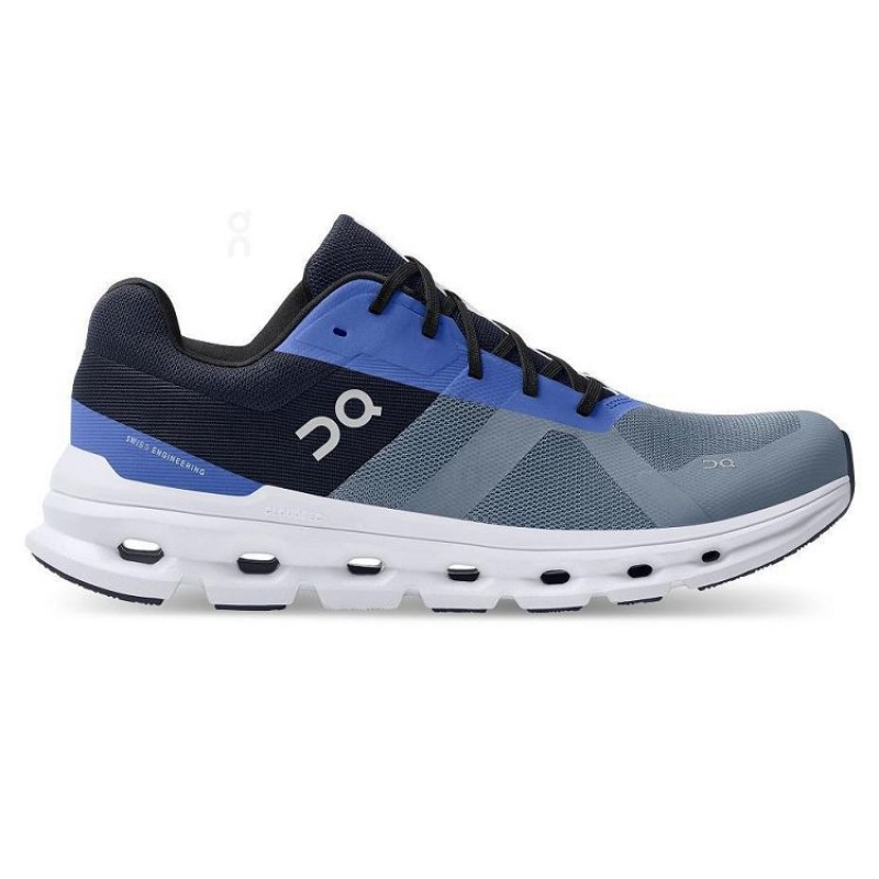 Zapatillas Running On Cloud Cloudrunner Hombre Blue / Grey | UY_ON8679