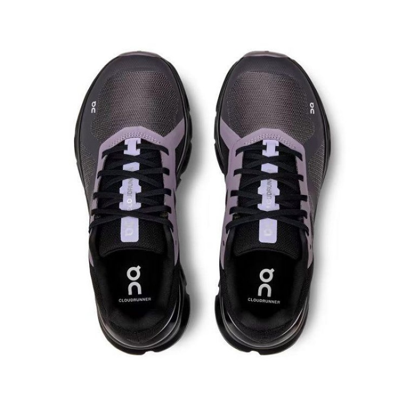 Zapatillas Running On Cloud Cloudrunner Mujer Black / Purple | UY_ON9048