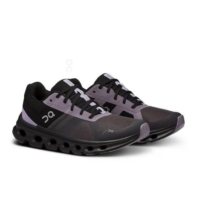 Zapatillas Running On Cloud Cloudrunner Mujer Black / Purple | UY_ON9048