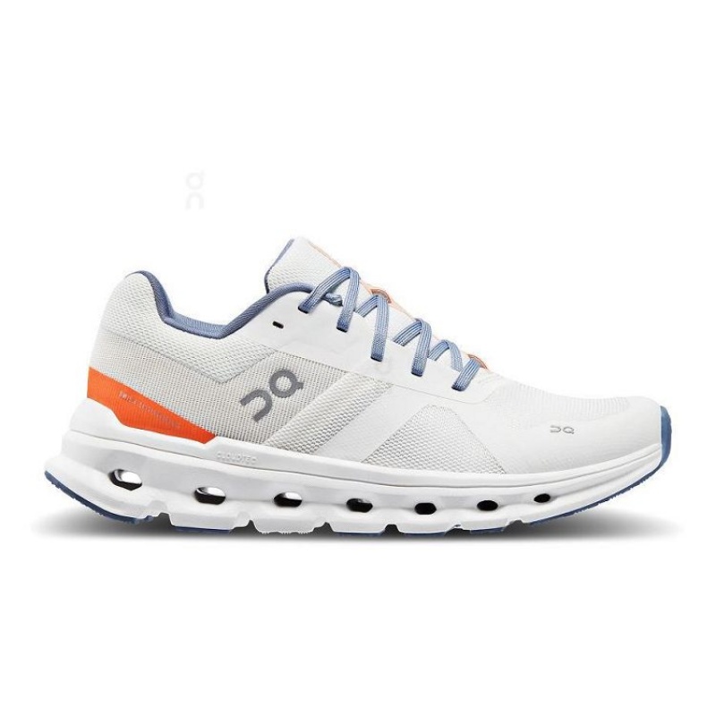 Zapatillas Running On Cloud Cloudrunner Mujer White | UY_ON9144