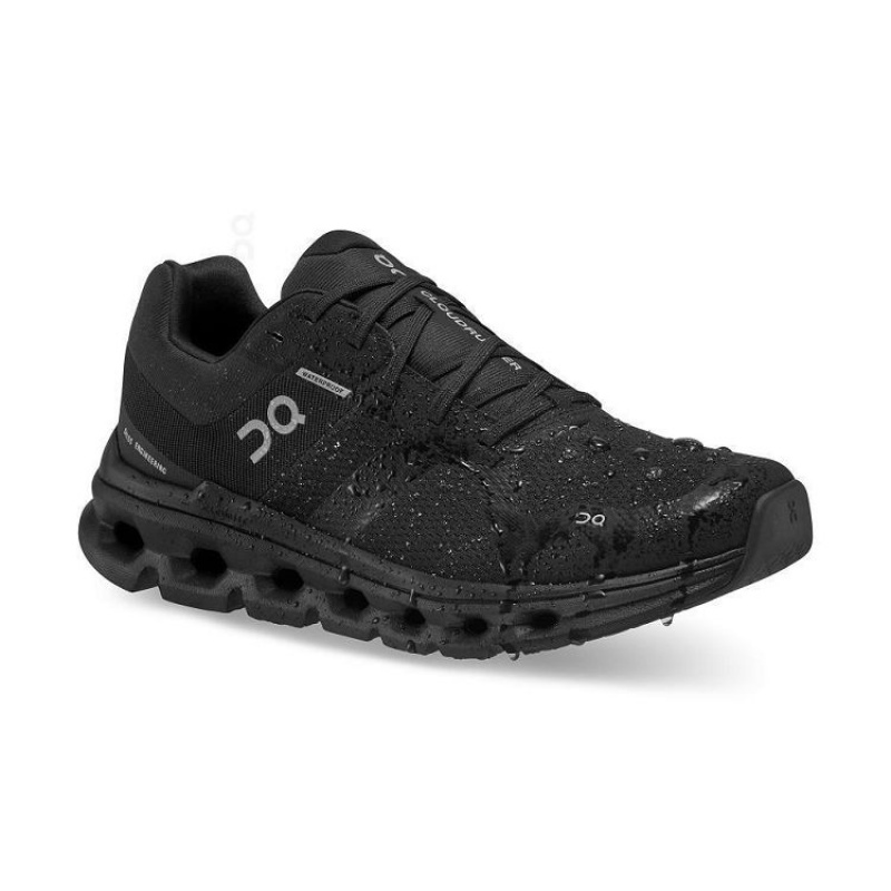 Zapatillas Running On Cloud Cloudrunner Waterproof Mujer Black | UY_ON8151