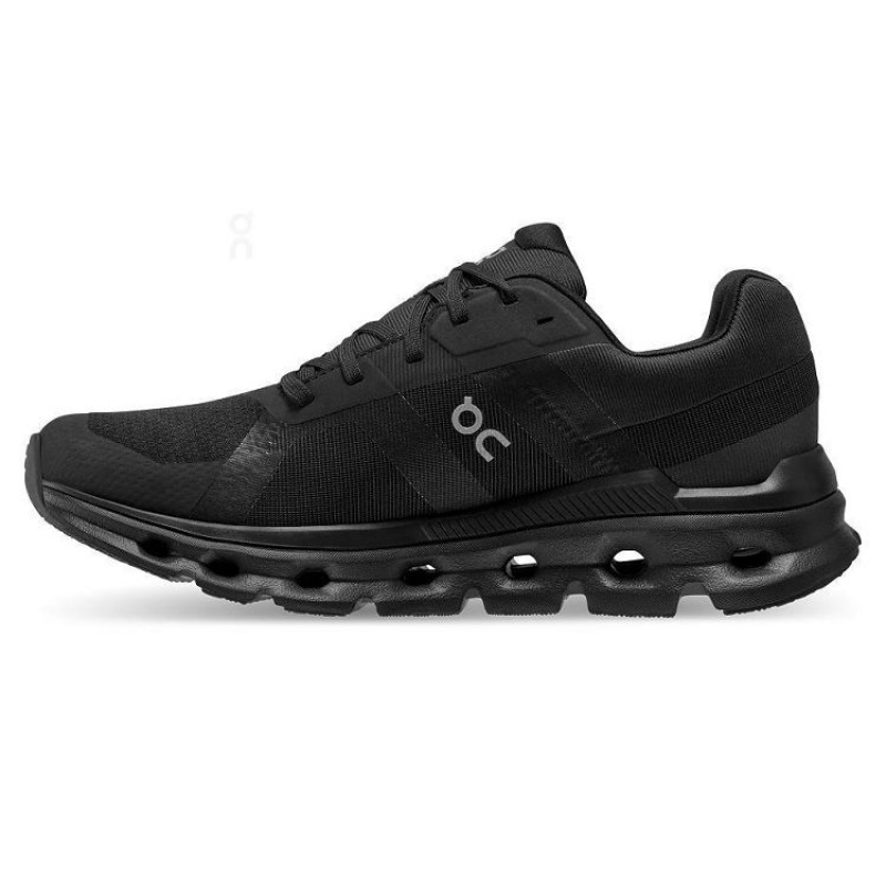 Zapatillas Running On Cloud Cloudrunner Waterproof Mujer Black | UY_ON8151