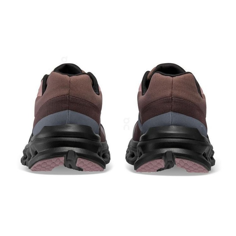 Zapatillas Running On Cloud Cloudrunner Waterproof Mujer Black / Brown | UY_ON8680