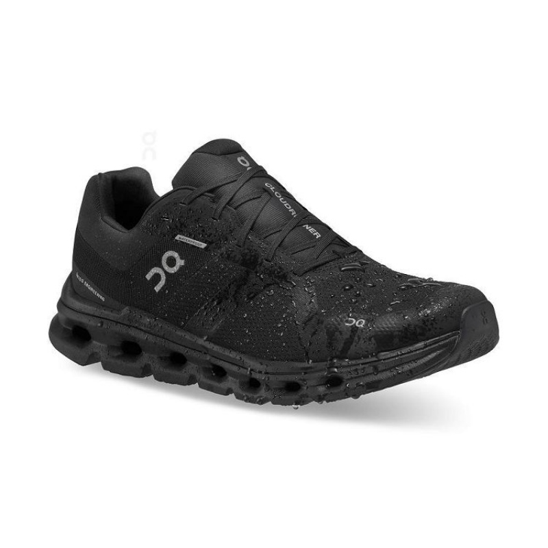 Zapatillas Running On Cloud Cloudrunner Waterproof Hombre Black | UY_ON8514