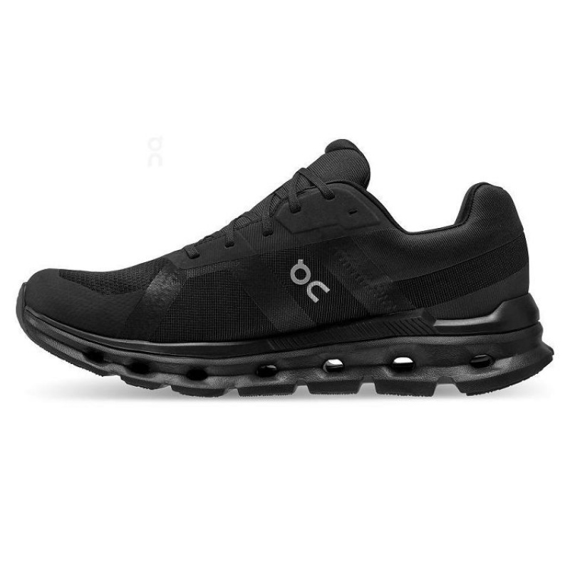 Zapatillas Running On Cloud Cloudrunner Waterproof Hombre Black | UY_ON8514