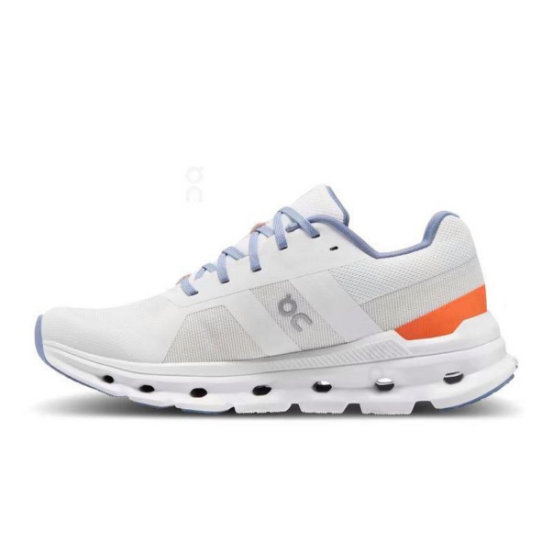 Zapatillas Running On Cloud Cloudrunner Wide Mujer White | UY_ON8815