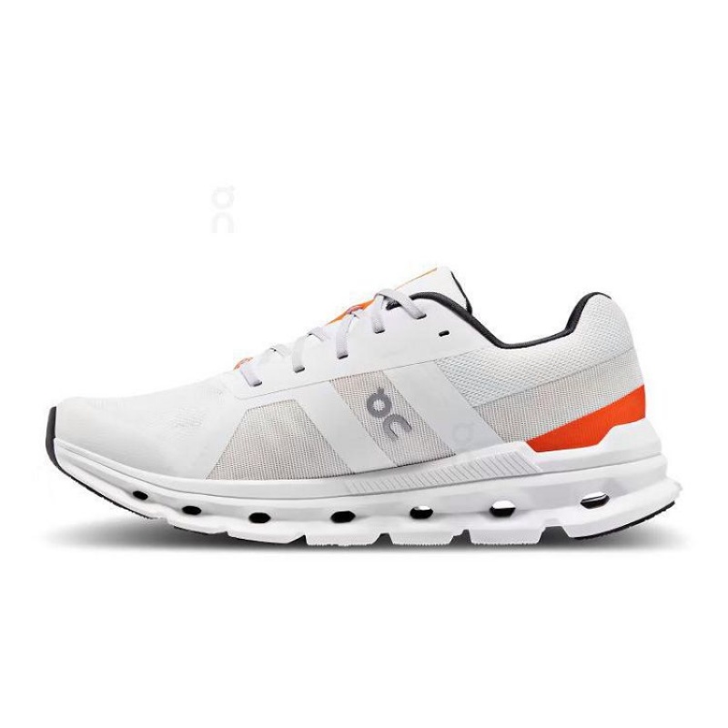 Zapatillas Running On Cloud Cloudrunner Wide Hombre White | UY_ON8198