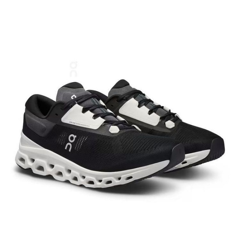 Zapatillas Running On Cloud Cloudstratus 3 Hombre Black | UY_ON8947