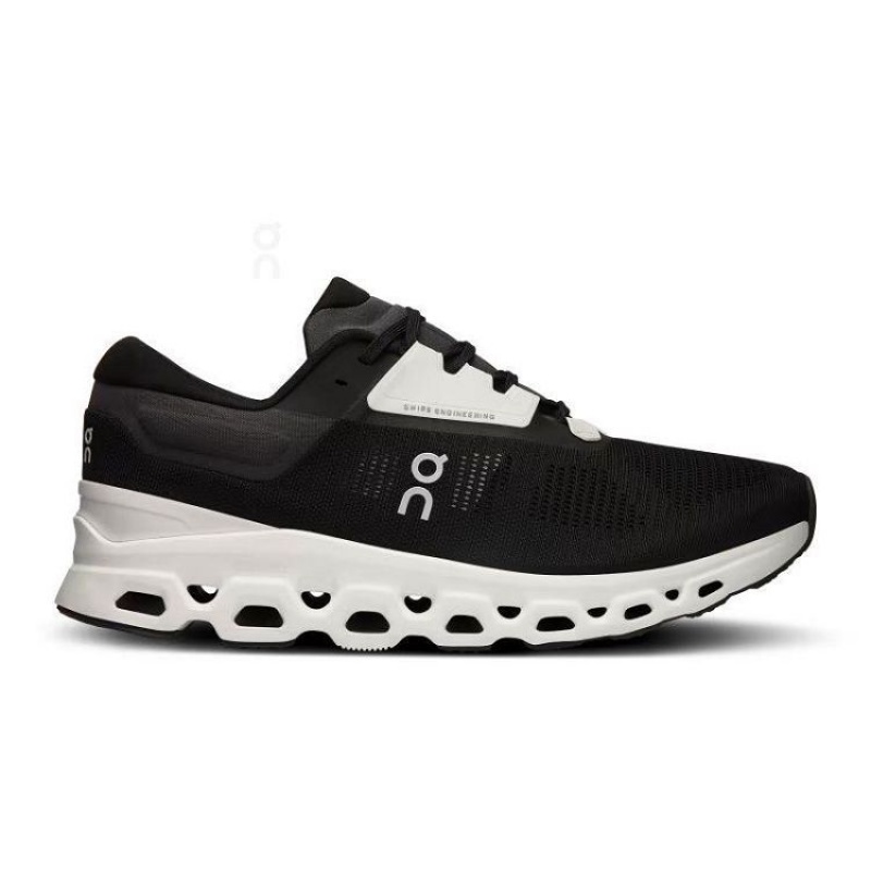 Zapatillas Running On Cloud Cloudstratus 3 Hombre Black | UY_ON8947