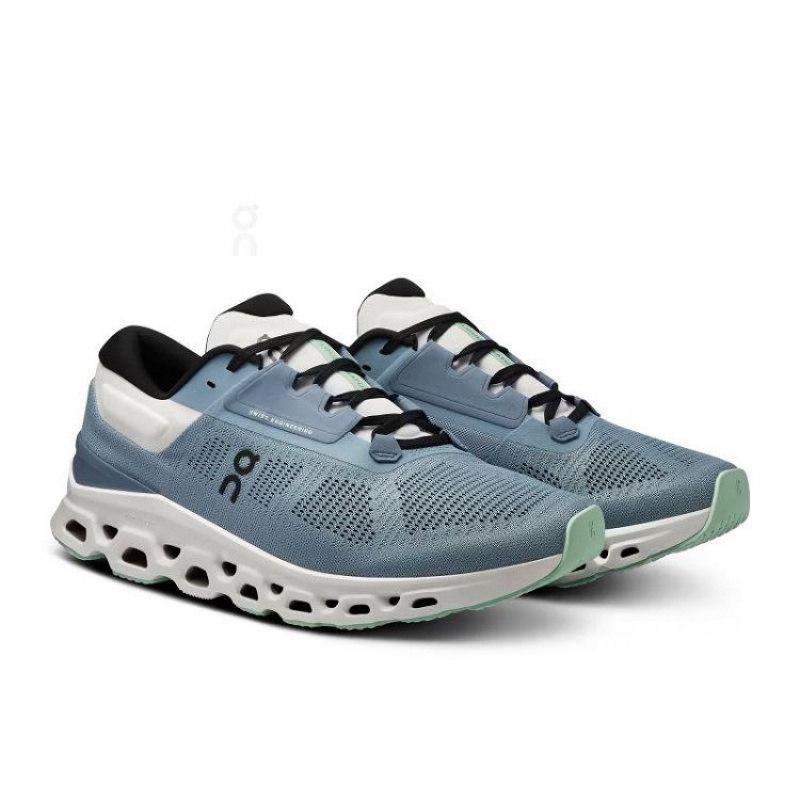 Zapatillas Running On Cloud Cloudstratus 3 Hombre Blue | UY_ON8330