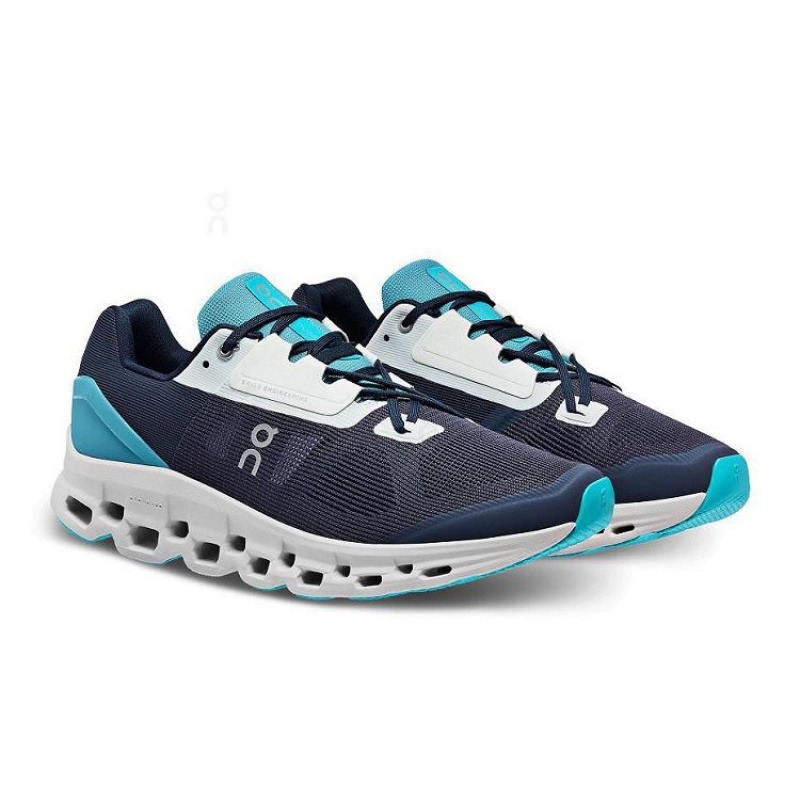 Zapatillas Running On Cloud Cloudstratus Hombre Navy | UY_ON8187