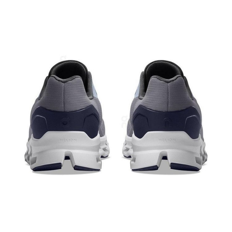 Zapatillas Running On Cloud Cloudstratus Hombre Grey | UY_ON8630