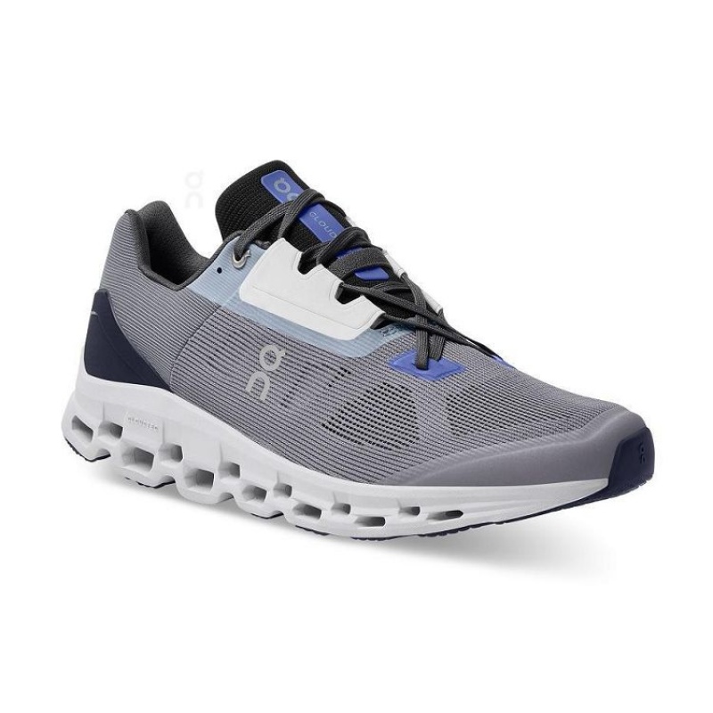 Zapatillas Running On Cloud Cloudstratus Hombre Grey | UY_ON8630