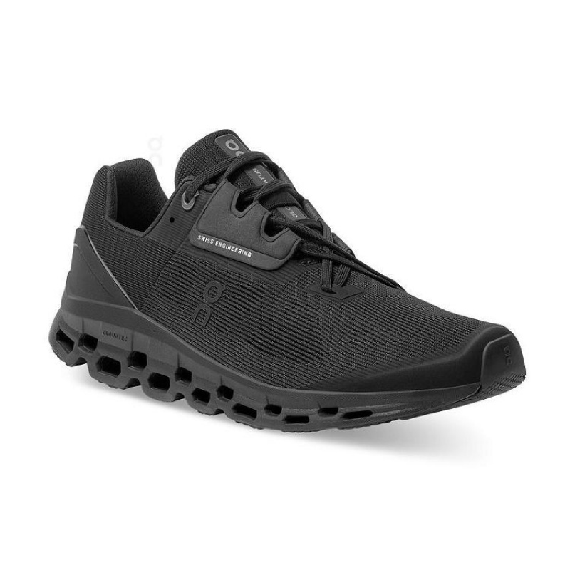 Zapatillas Running On Cloud Cloudstratus Hombre Black | UY_ON8844