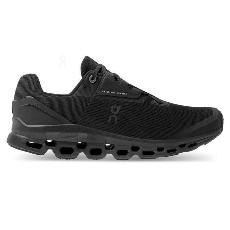 Zapatillas Running On Cloud Cloudstratus Hombre Black | UY_ON8844