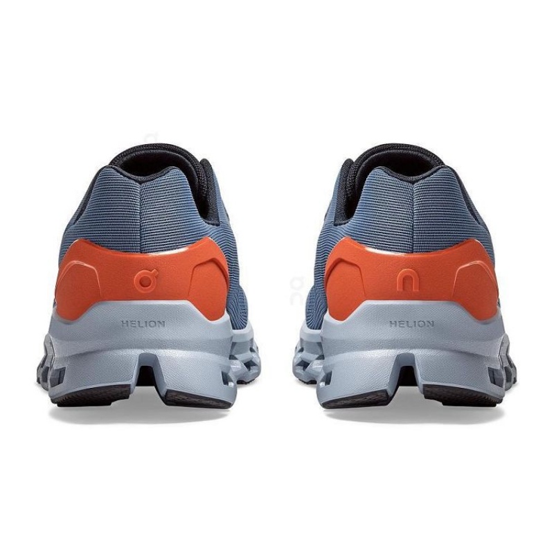 Zapatillas Running On Cloud Cloudstratus Hombre Blue | UY_ON9112