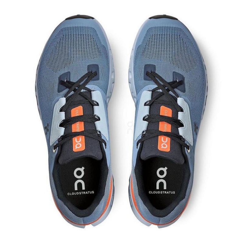 Zapatillas Running On Cloud Cloudstratus Hombre Blue | UY_ON9112