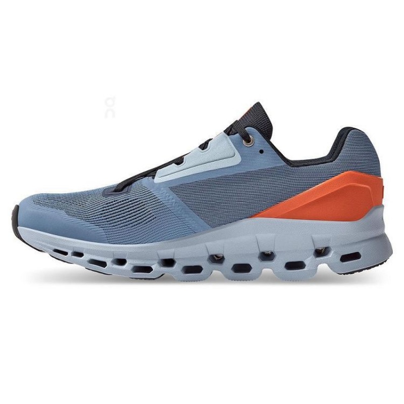 Zapatillas Running On Cloud Cloudstratus Hombre Blue | UY_ON9112