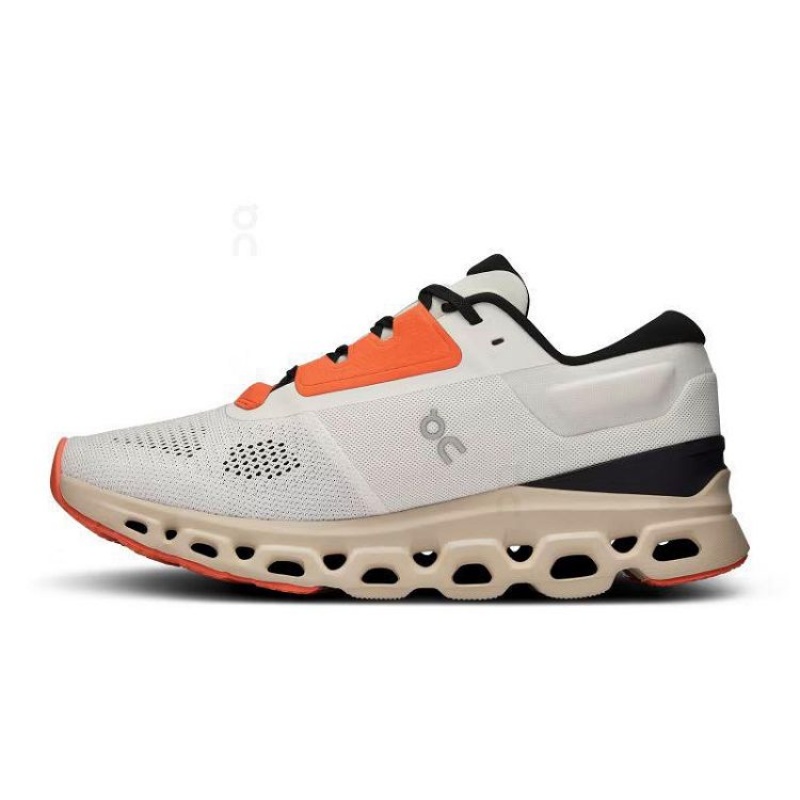 Zapatillas Running On Cloud Cloudstratus 3 Mujer Beige | UY_ON8829