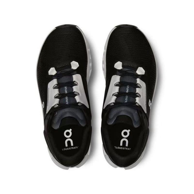 Zapatillas Running On Cloud Cloudstratus 3 Mujer Black | UY_ON8028