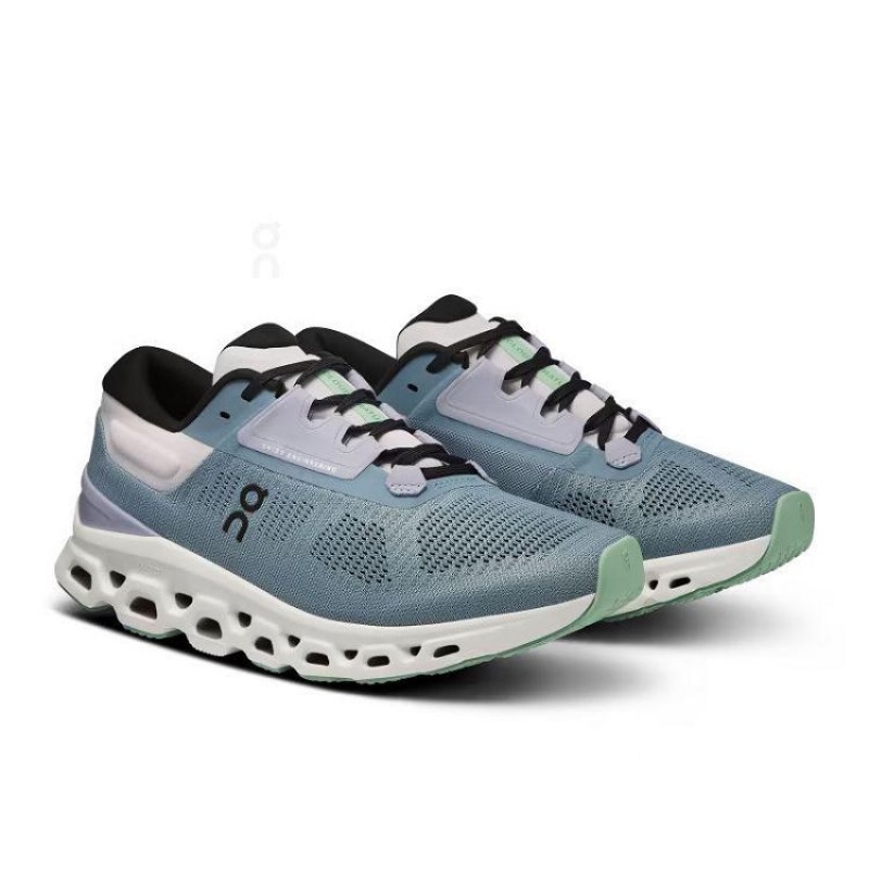 Zapatillas Running On Cloud Cloudstratus 3 Mujer Turquoise | UY_ON9109