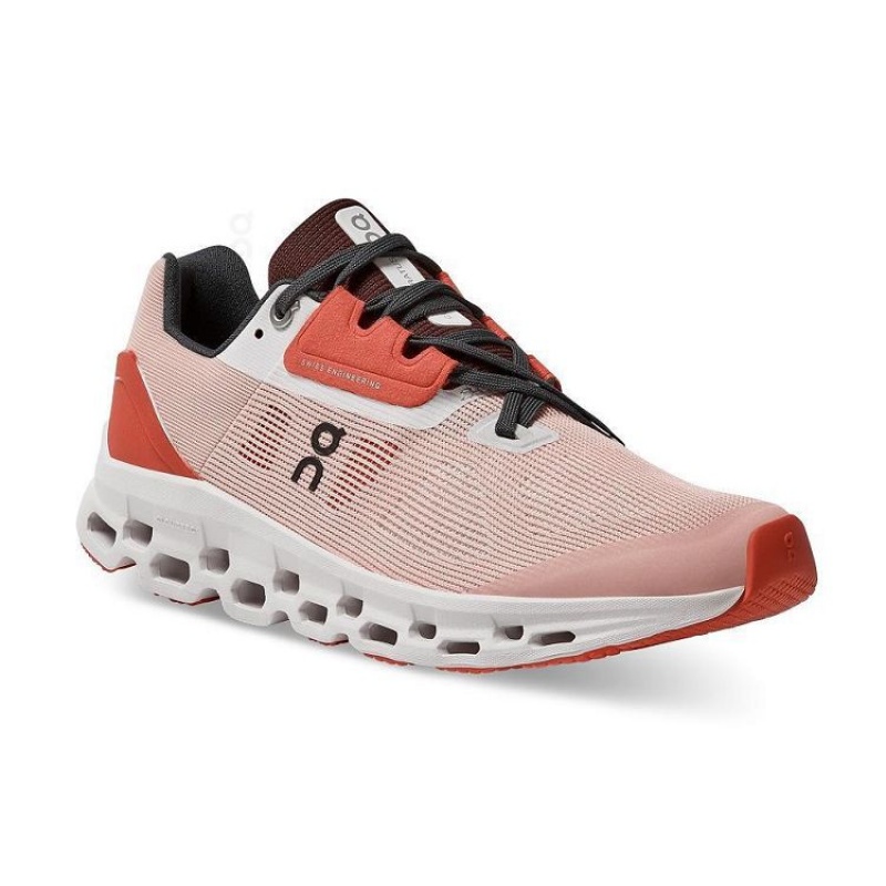 Zapatillas Running On Cloud Cloudstratus Mujer Rose | UY_ON8221