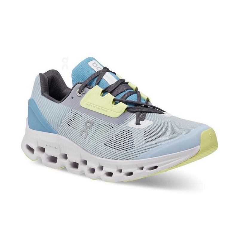 Zapatillas Running On Cloud Cloudstratus Mujer Light Blue | UY_ON8821