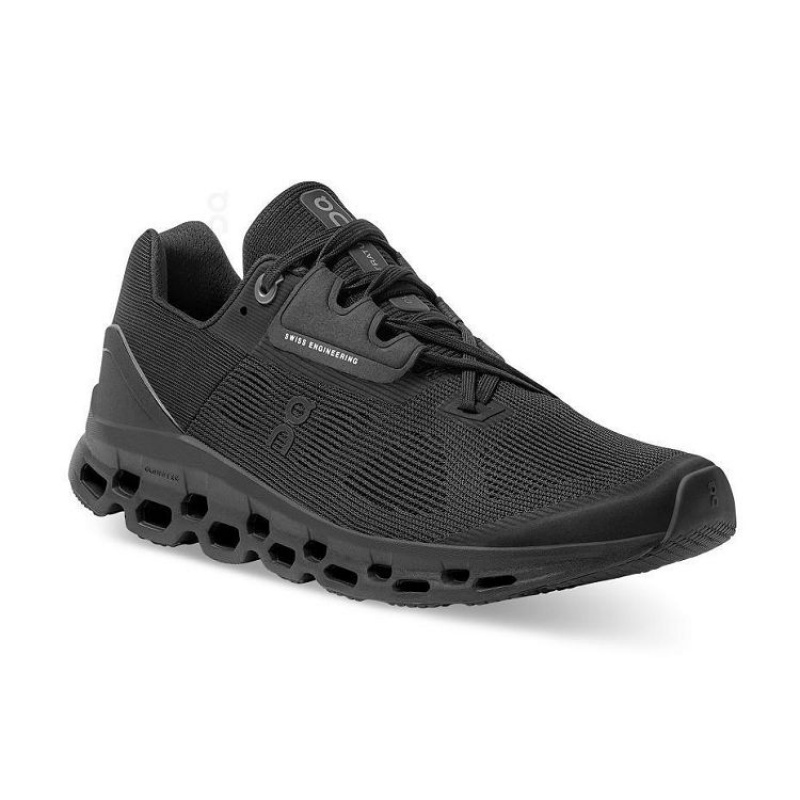 Zapatillas Running On Cloud Cloudstratus Mujer Black | UY_ON8430